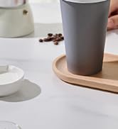 JOLLY CHEF 100 Pack 16 oz Paper Coffee Cups, Disposable Printed Drinking Cups with Lids for Home,...