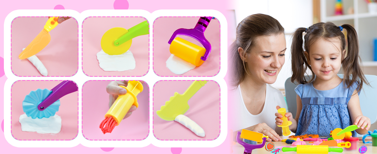 playdough tools set