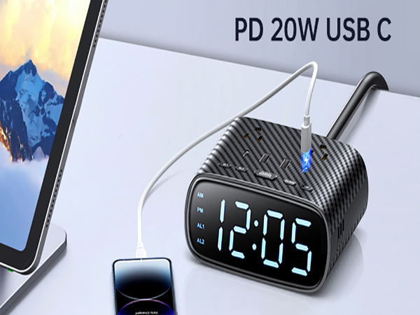 power strip with PD 20W USB-C