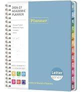 Planner 2026-2027, Academic Weekly and Monthly Calendar Planner, July 2026 - June 2027, Hardcover...