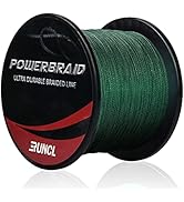 RUNCL PowerBraid Fishing Line 4/8/9 Strands, Braided Fishing Line 300/500/1000Yds - Seamless Weav...