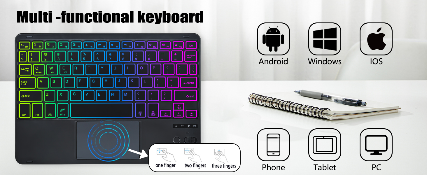 HD 10/10 Plus Keyboard Caes-Black-3