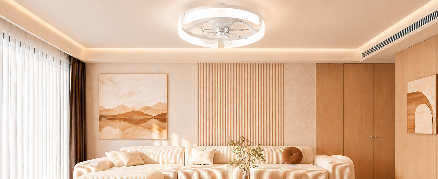Ceiling Fans with Lights and Remote