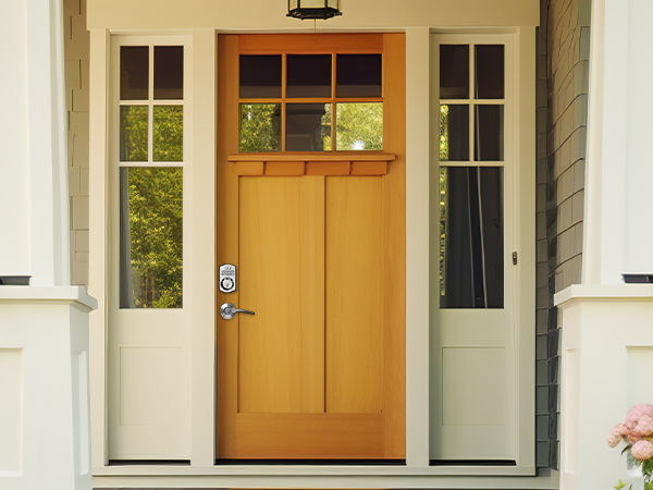 keyless entry door lock deadbolt with handle set