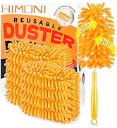 Duster Refill for Swiffer, 360 Dusters Heavy Duty Refills, Reusable Duster Kit for Home, Office, ...