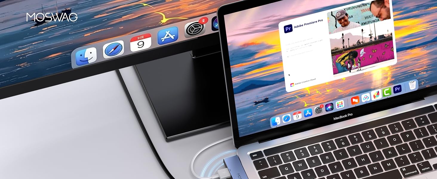 MOSWAG USB Hub for Laptop