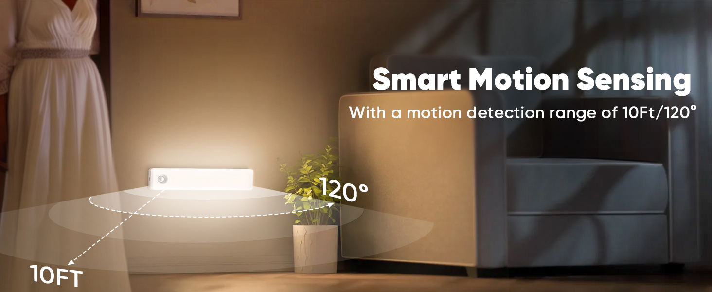 closet lights motion sensored