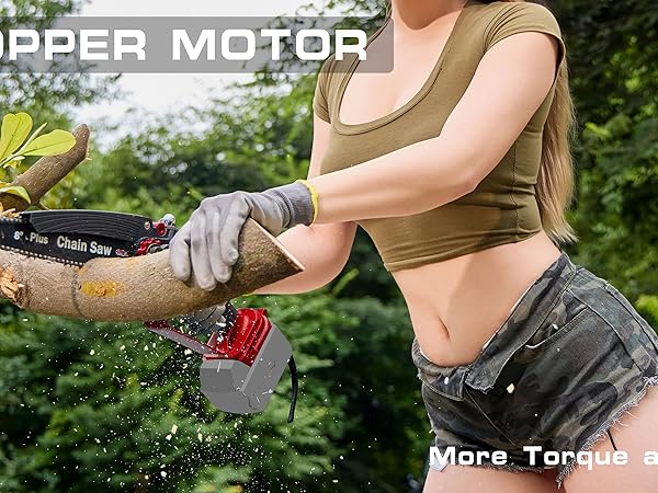 Chainsaw chain saw cordless chains saws sharpener brushless electric handle mini rechargeable batter