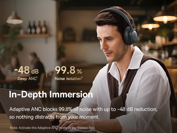 noise canceling headphones anc headphones bluetooth headphones airplane headphones