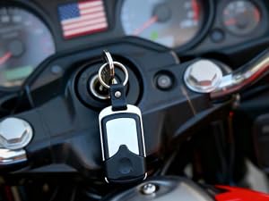 Compact remote fits on your car keychain, reducing the risk of leaving it in the car.