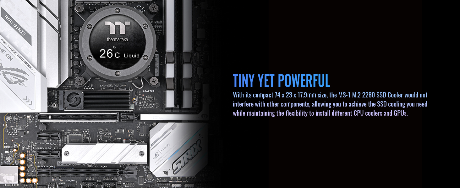 MS-1 M.2 2280 SSD Cooler