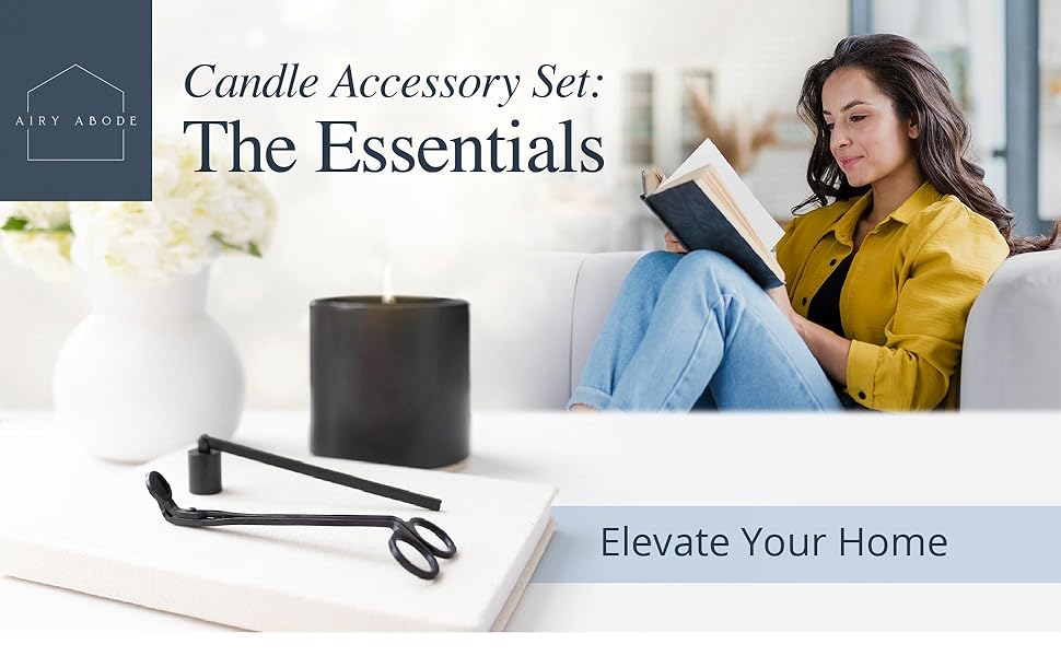 Candle Accessory Set: The Essentials