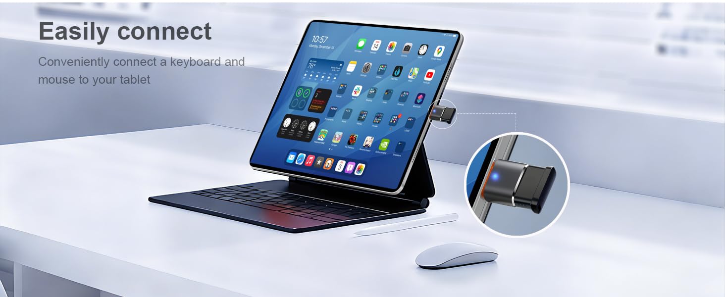 USB C to USB Adapter USB C Male to USB 3.0 Female OTG Adapter