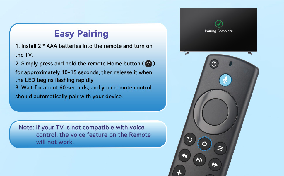 Easy Pairing to Fire TV Remote
