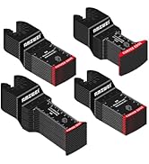 AMZWEI 50 Pcs Bi-Metal Oscillating Saw Blades, Professional Curved Edge Multitool Blades for Wood...