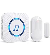 SanJie Door Sensor Chime for Door Opens, Door Entry Chime for Business/Home/Office/Store,600 FT R...