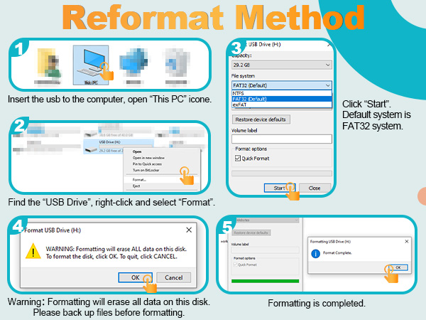 Flash Drive Pack of 10 Thumb Drives Bulk Kepmem Metal USB Memory Sticks Swivel Pen Drive