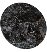 ZL ZELing Round Sintered Stone Table Top 35",Replacement Table Top for Indoor &amp; Outdoor - Heat/Sc...