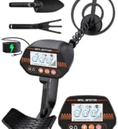 Rechargeable metal detector for kids