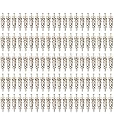 100Pcs Air Conditioning Valve Core Kit Aluminum Alloy Copper Automotive AC High Pressure Valve Co...