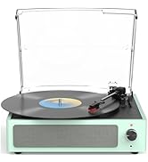 Record Player with Speakers Turntable for Vinyls Records Belt-Driven Turntables LP Vinyl Players ...