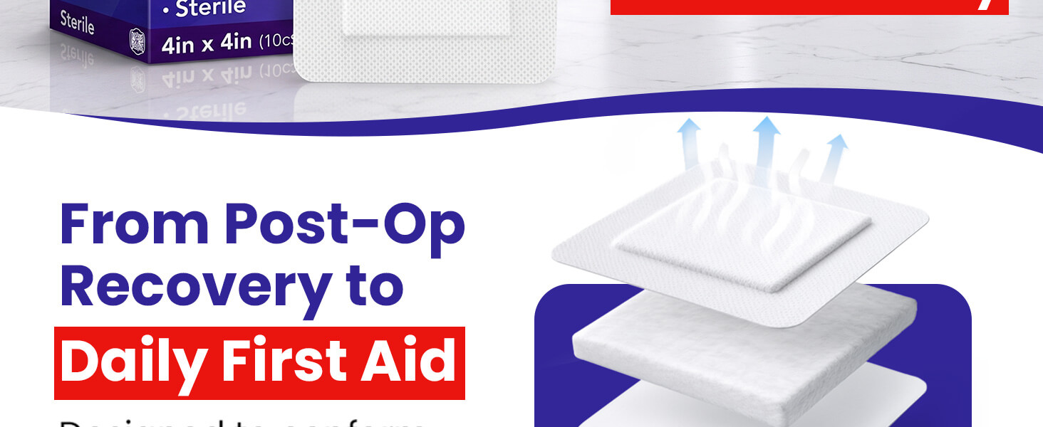 From Post-Op Recovery to Daily First Aid
