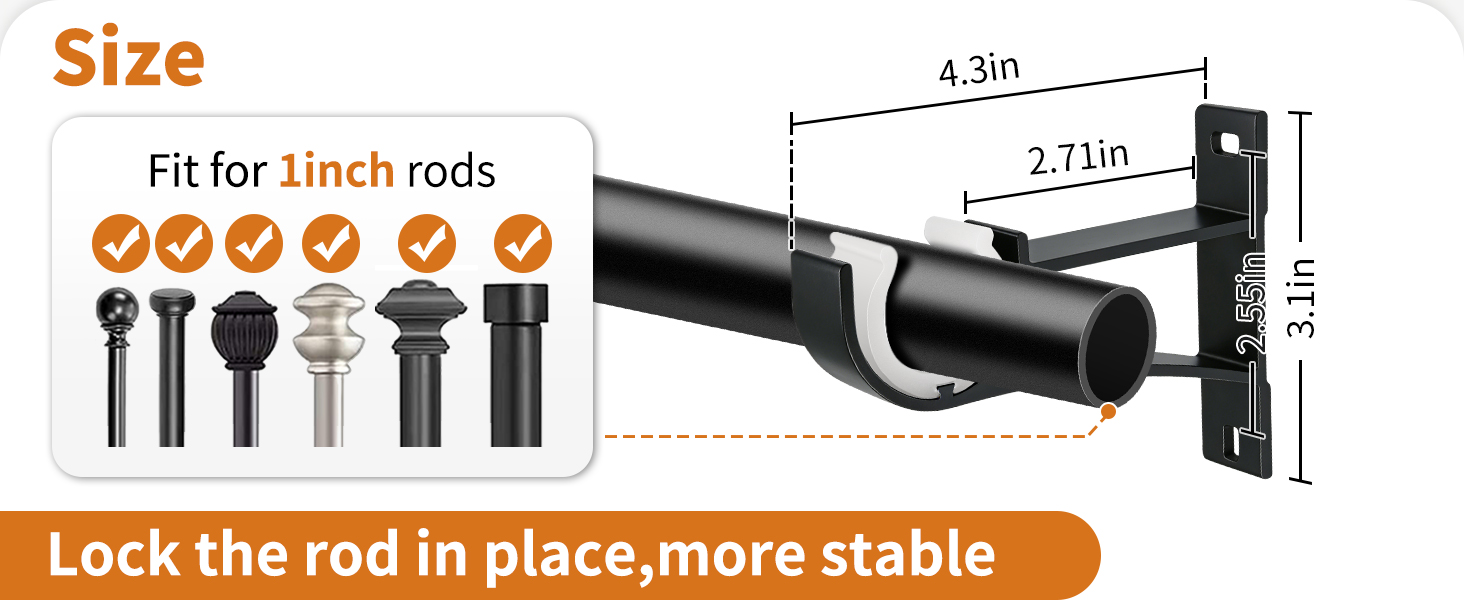 curtain rod bracket curtain rod holders curtain rod hooks curtain rod hangers curtain rod support
