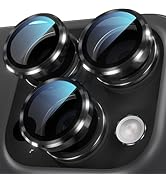 YWXTW Camera Lens Protector for 16 Pro/ 16 Pro Max, [1 Step Installation Tray] Tempered Glass Scr...