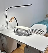 SKYLEO Desk Lamp - Desk Light for 33.5" Tall - Flexible Gooseneck - 5 Color Modes X 11 Brightness...