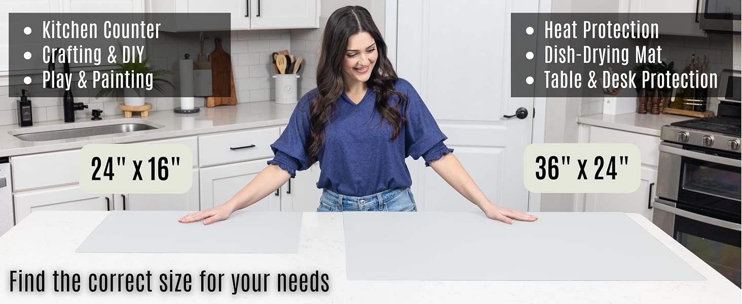 silicone mat small silicone mats for kitchen counter silicone non slip mat