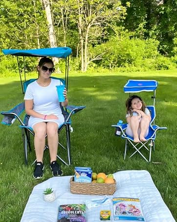 camping chair with canopy