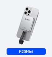 ORICO 1TB Magnetic External SSD, Aluminum Alloy, Up to 2000MB/s, 4K 120Hz ProRes HDR Record and S...