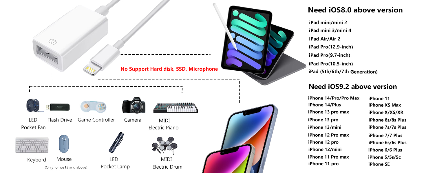 Lightning to USB Adapter