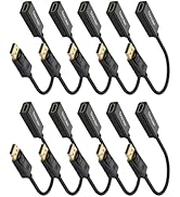 DoroJepi 4K DisplayPort to HDMI Adapter 10-Pack, Display Port DP to HDMI Adapter Male to Female C...