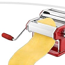 red pasta maker