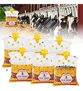 6 Pack Big Fly Traps Outdoor Hanging for Patio, Flies Bags Outdoor Disposable with 50g Bait, Bug ...