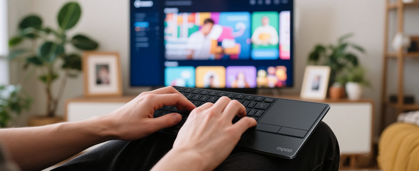 Multi-Device HTPC Keyboard
