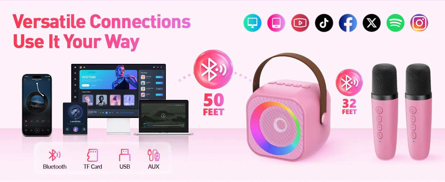 versatile connections