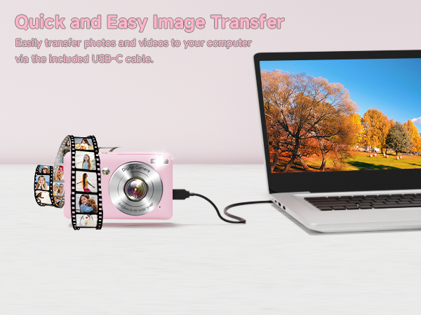 digital camera easy transfer to phone computer