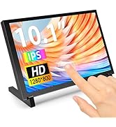 ELECROW 10.1 Inch Touchscreen Monitor, 1280x800 IPS LCD HD Display with Stand, Portable Capacitiv...