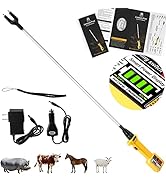2023 West Thorne Pro Cattle Prod, Power Display Cattle Prod Livestock, LED Light, Instruction Man...