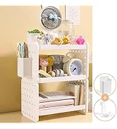 Lae Nuvole Desktop Organizer Shelf Stationery Organizer with Pen Holder Office Desk Pegboard Shel...