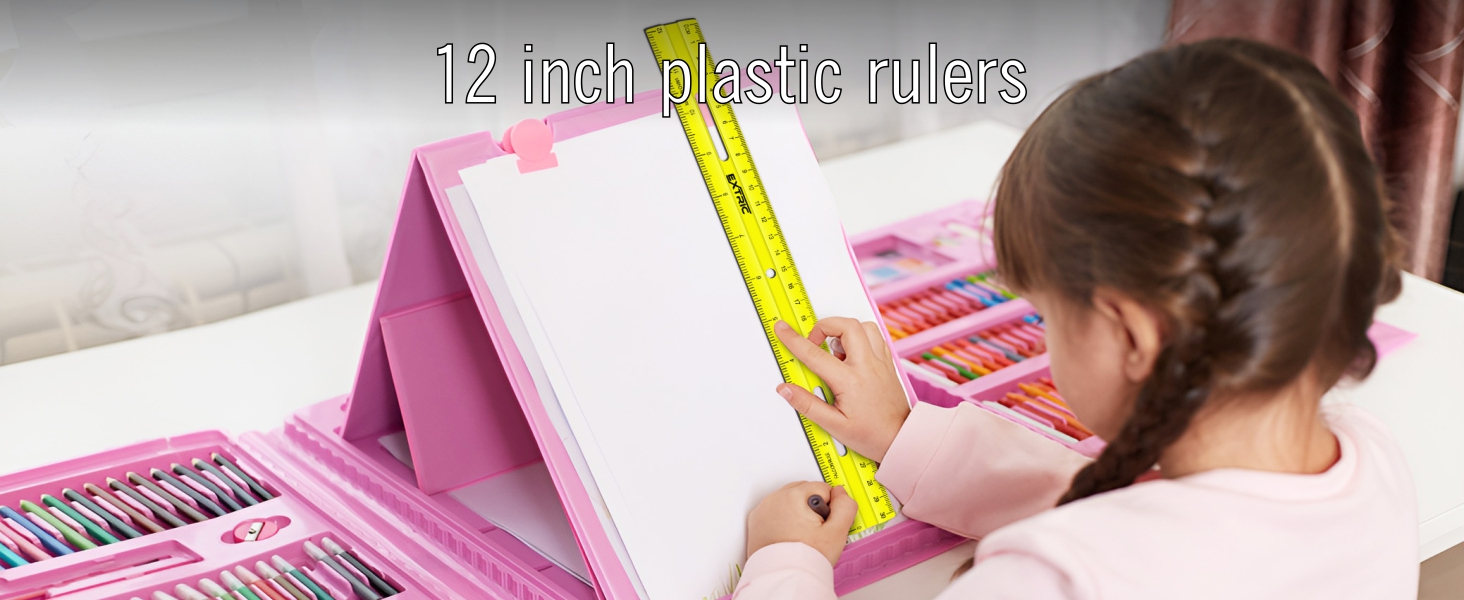 12 inch plastic ruler 