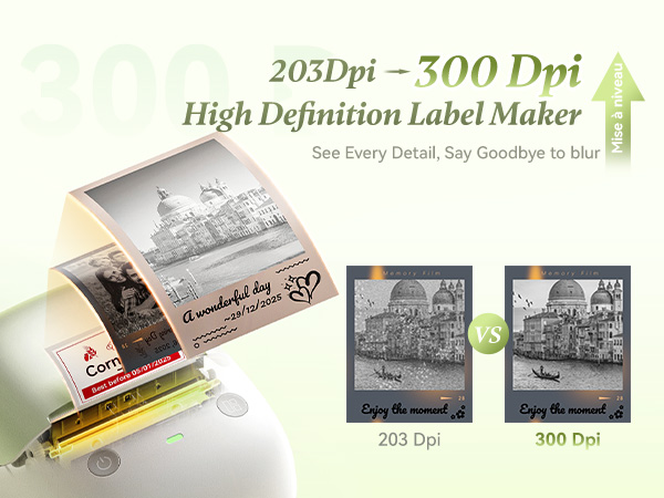 NIIMBOT B2 300dpi Label Maker Machine
