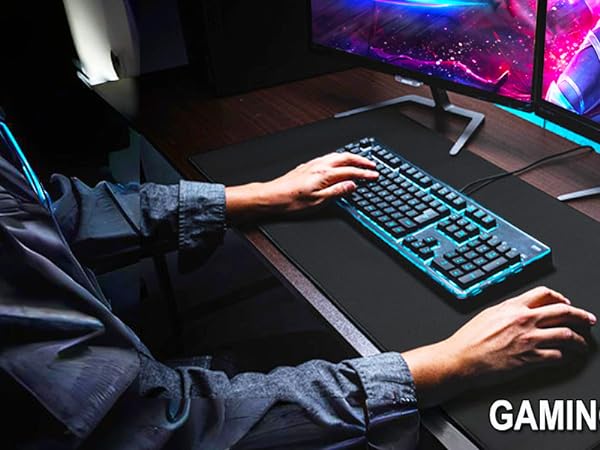 Large Gaming Mouse Pad, 31.5x15.7x0.12 inc