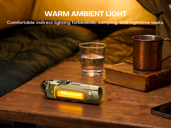 Keychain flashlight