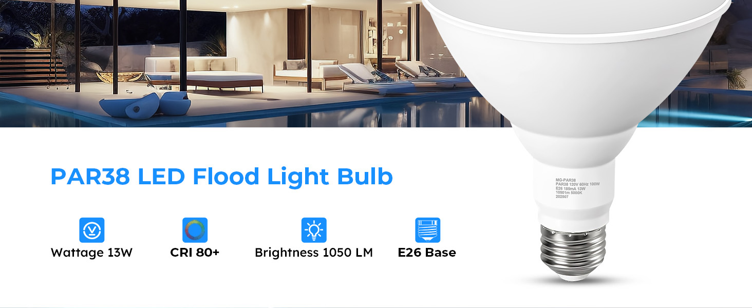 outdoor flood light bulb