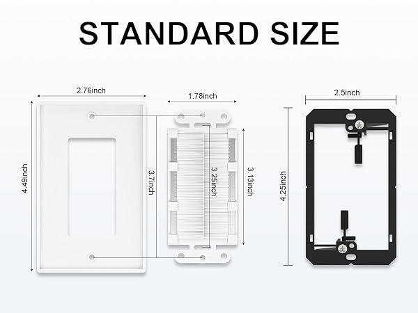ethernet wall plate tv wire hider for wall cable covers for cords on wall keystone wall plate