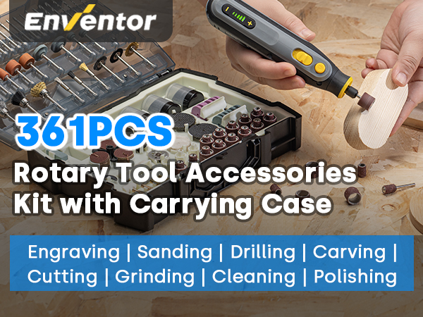 rotary tool accessories kit