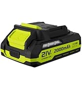 LAZYBOI Battery 21V 2.0Ah, Replacement Lithium-ion Battery Cordless Leaf Blower, Work with Fast C...